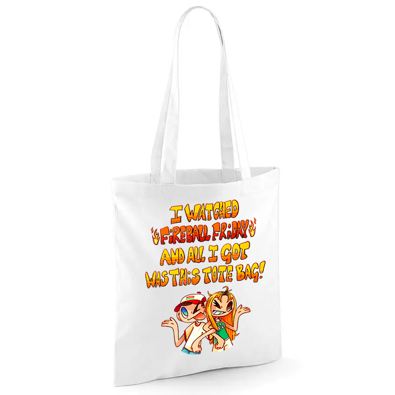 Fireball Friday Tote Bag