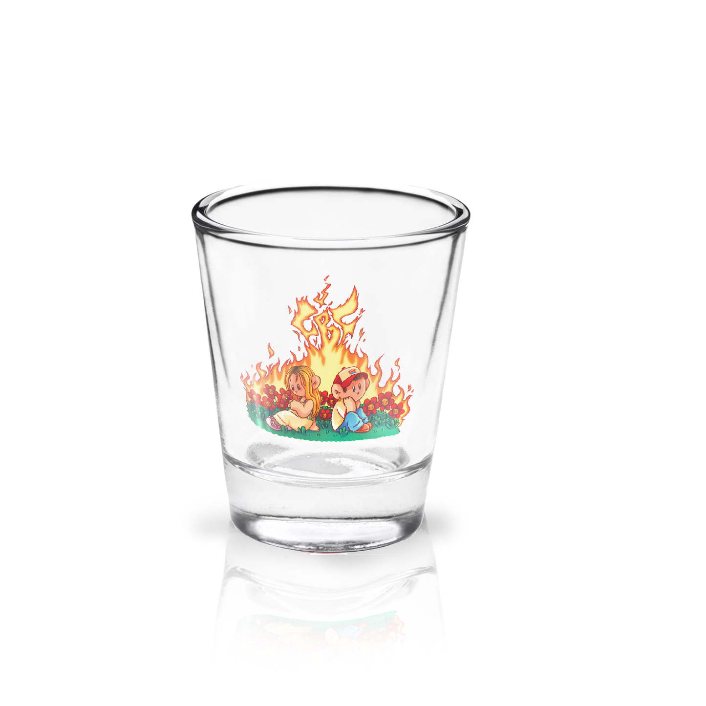 Fireball Friday Shot Glasses (Pack of 4)